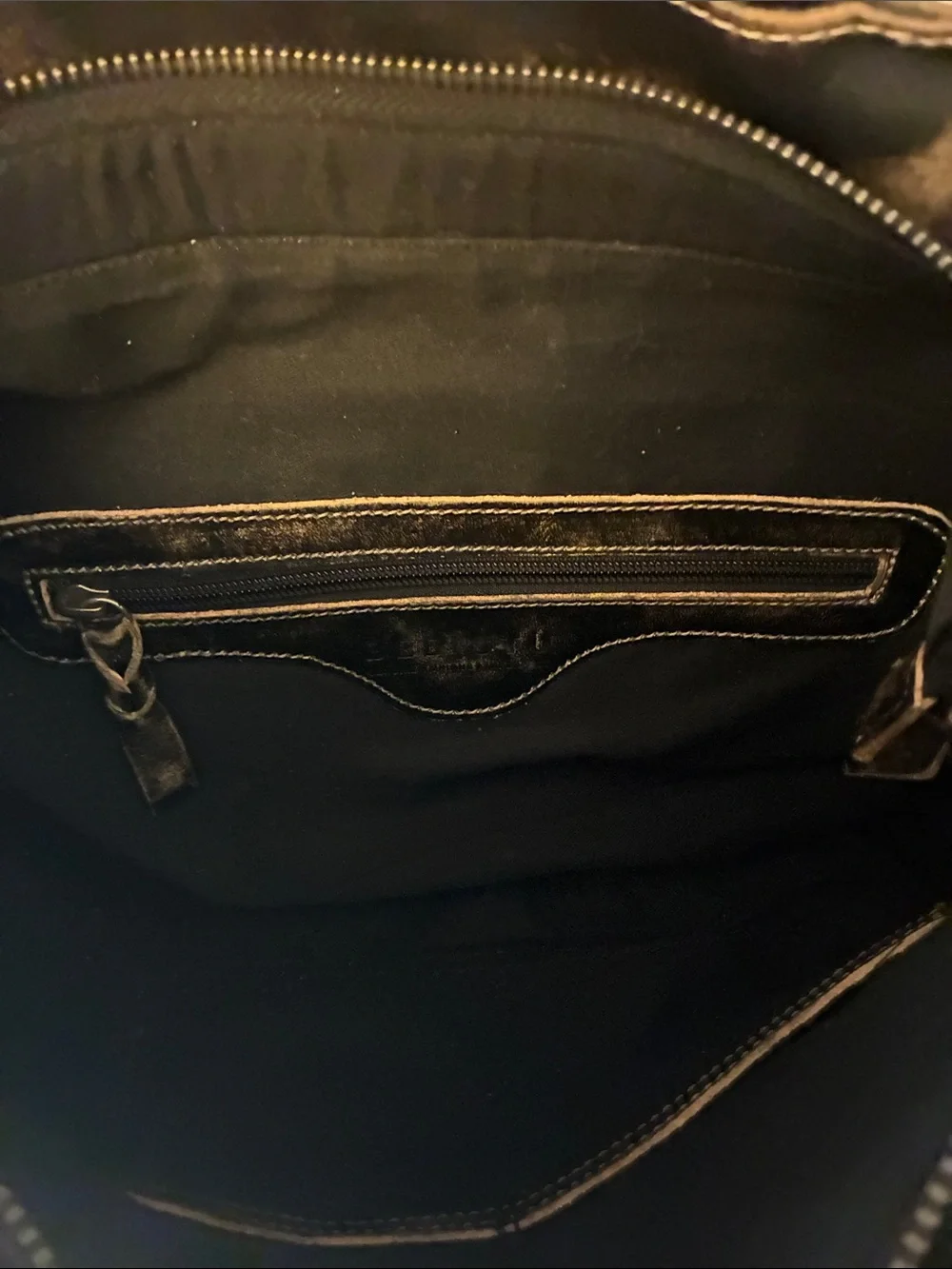 BED|STU Rockababy Black Leather Bag